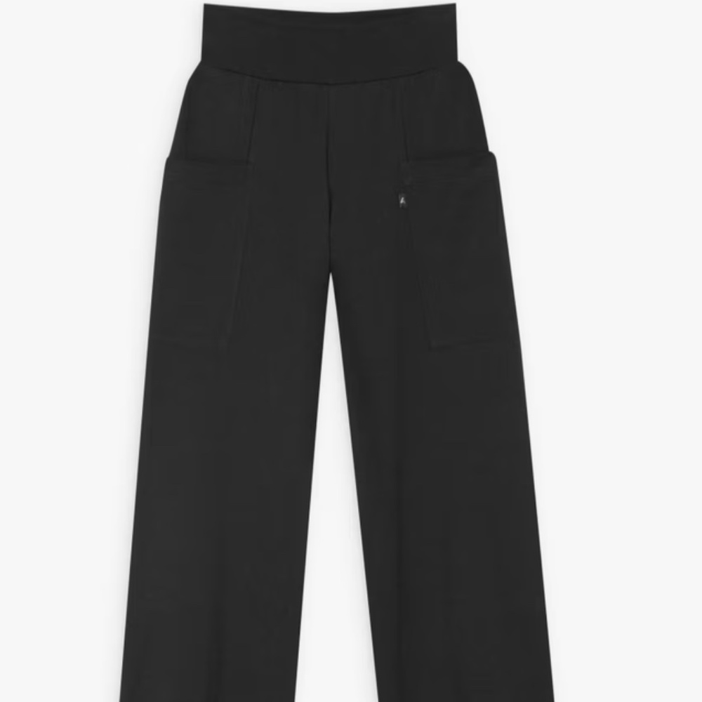Agnes B Black Cotton Mathis Pants, Size 3, Medium